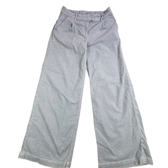 American Eagle Outfitters Pants - American‎ Eagle Wide Leg Trouser Corduroy Pants Blue Womens Size 2 Regular